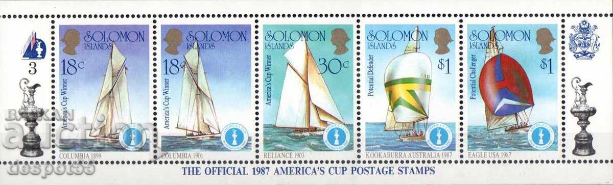 1986 Νήσοι Σολομώντα. Πρωτάθλημα Ιστιοπλοΐας - Κύπελλο Αμερικής 1986 Νήσοι Σολομώντα. Πρωτάθλημα Ιστιοπλοΐας - Κύπελλο Αμερικής