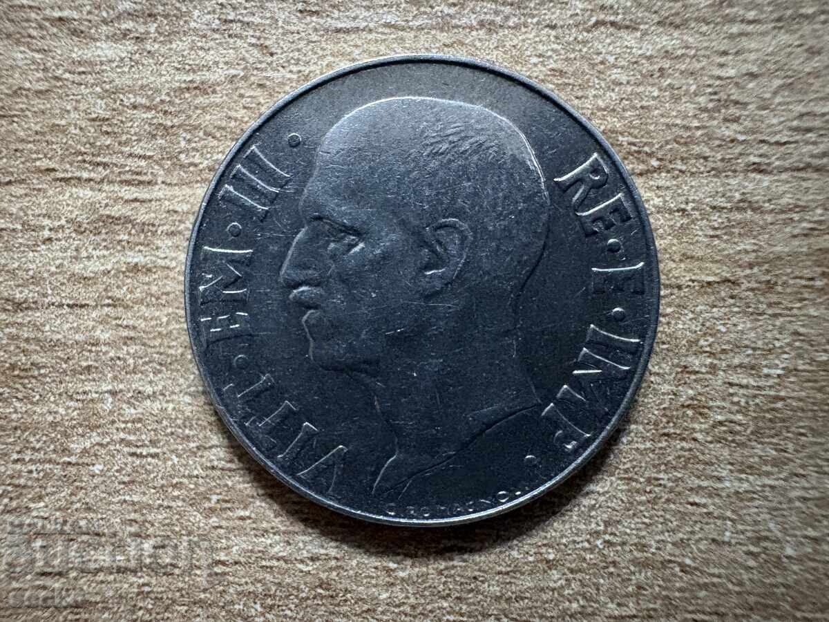 Ιταλία - 20 λεπτά (1940) - μη μαγνητικό, οδοντωτό χείλος με τιμή 0.35 BGN | € 0.18