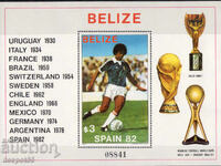 1981. Μπελίζ. Παγκόσμιο Κύπελλο Ποδοσφαίρου - Ισπανία. Μπλοκ
