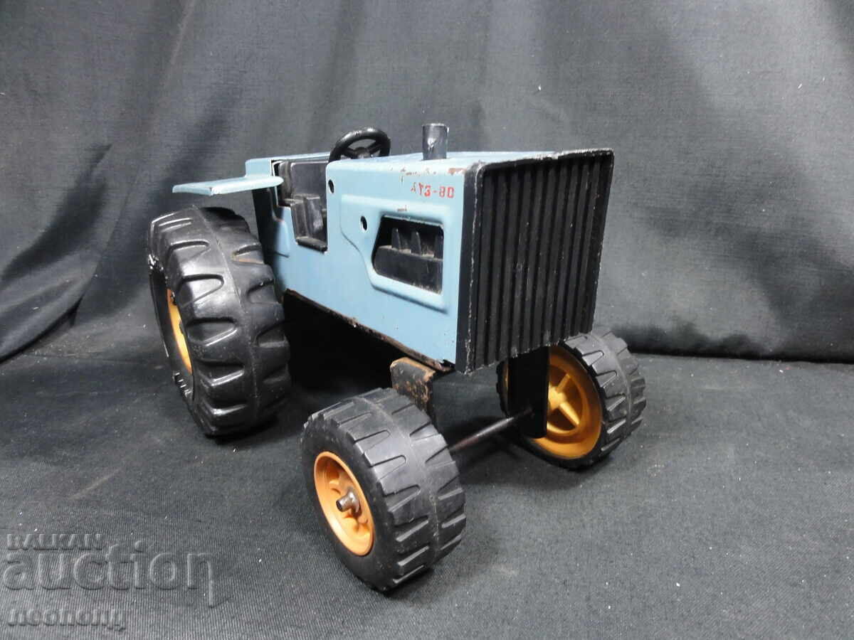 OLD RETRO SOCIALIST NRB METAL TOY TRACTOR MIR RAZGRAD with price 30.00 BGN | € 15.34 OLD RETRO SOCIALIST NRB METAL TOY TRACTOR MIR RAZGRAD with price 30.00 BGN | € 15.34