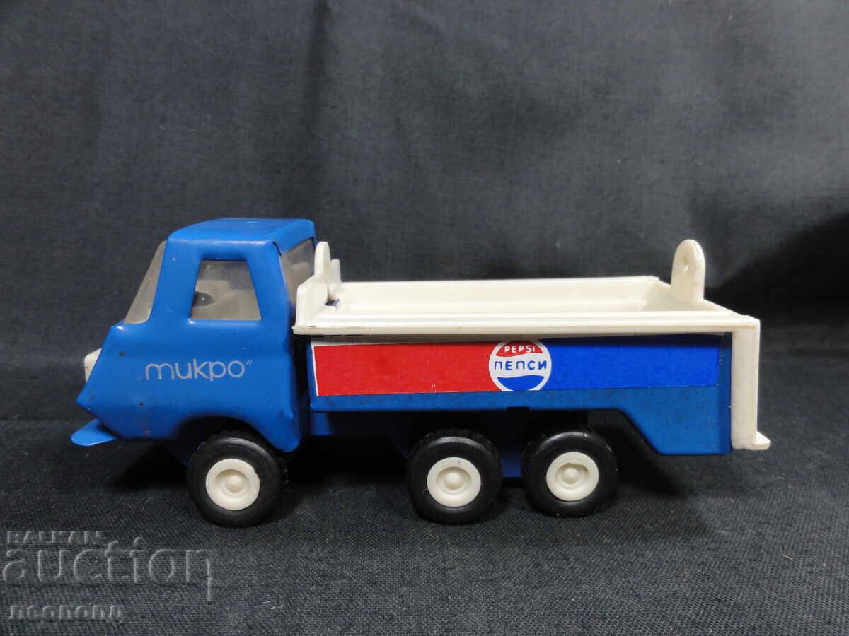 OLD RETRO SOCIALIST NRB METAL TOY TRUCK PEPSI PEPSI with price 30.00 BGN | € 15.34