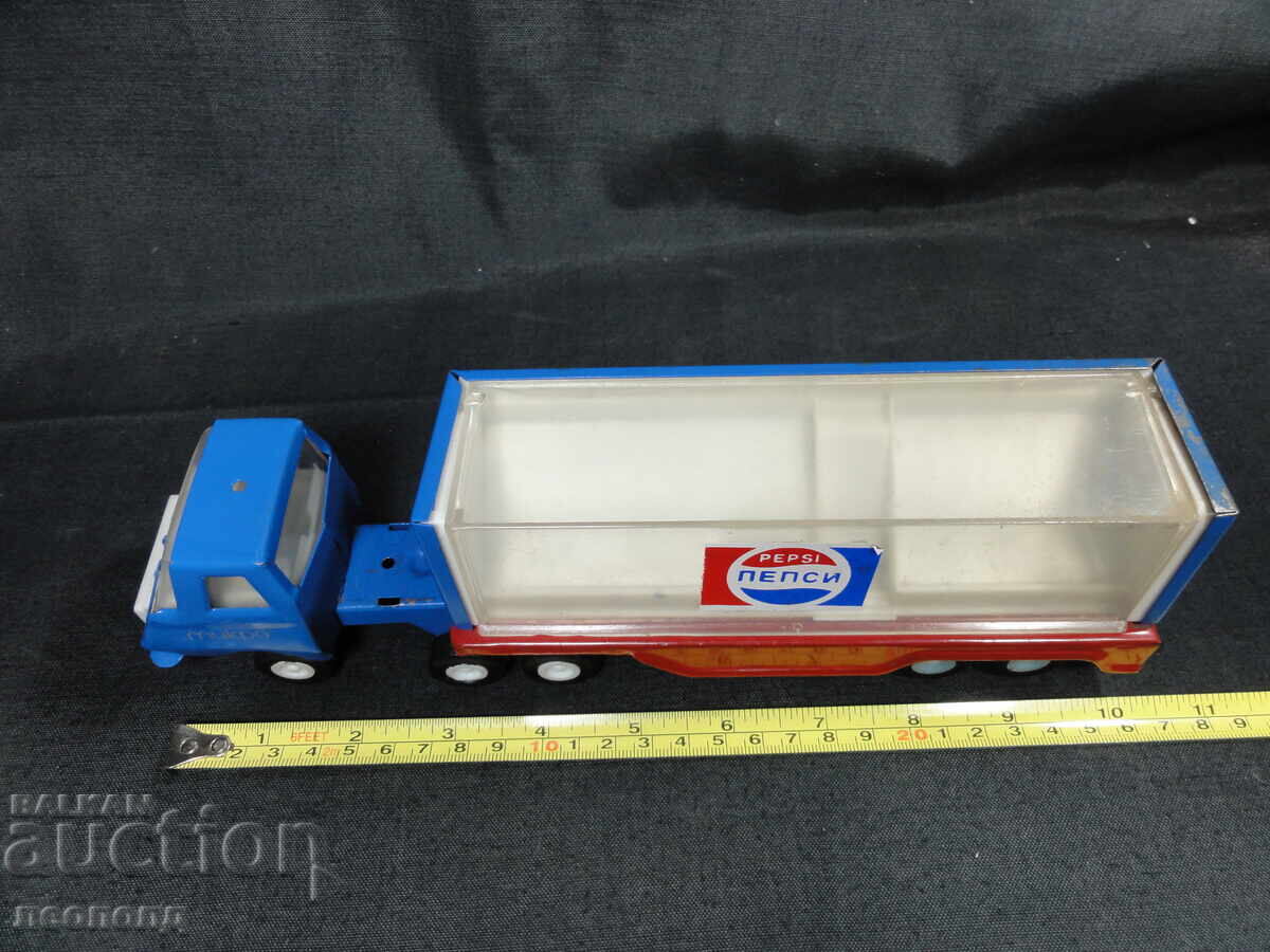 OLD RETRO SOCIALIST NRB METAL TOY TRUCK PEPSI PEPSI - 7