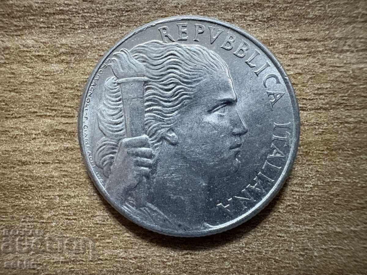 Италия - 5 лири (1950) с цена 1.30 лв. | € 0.66