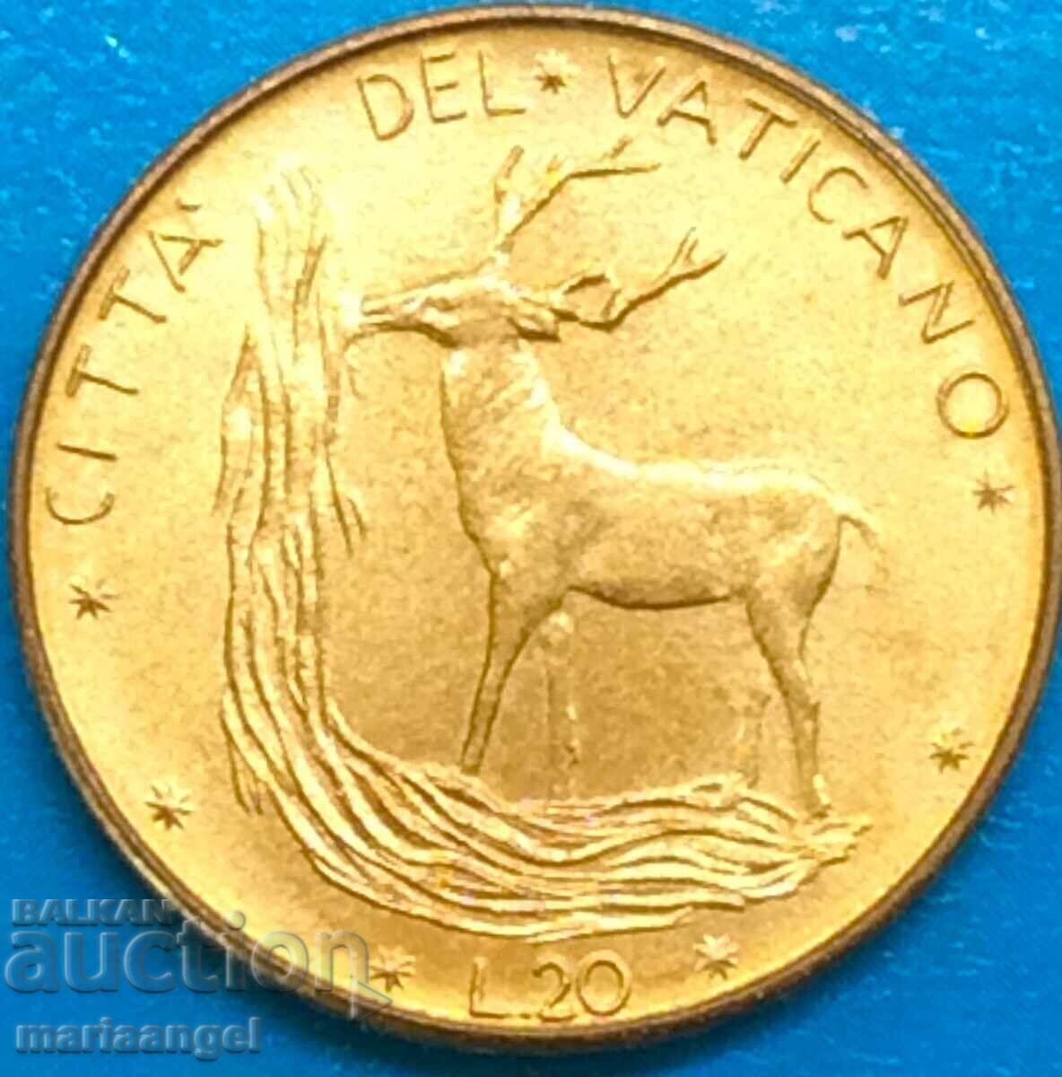 Auction  20 Lire 1970 Vatican Helen