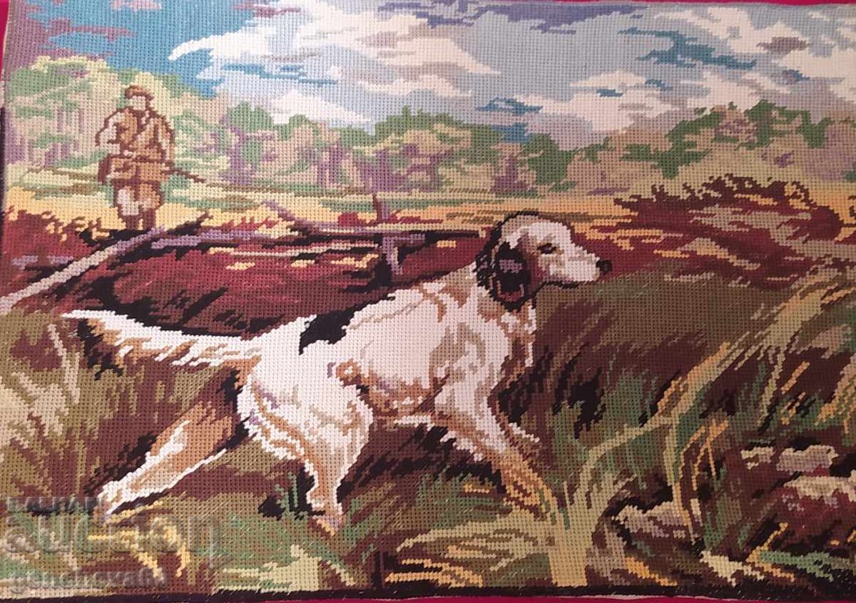 Γοβελίνι ,,Κυνηγετικό μοτίβο" 34/50εκ με τιμή € 20.00 | 39.12 BGN