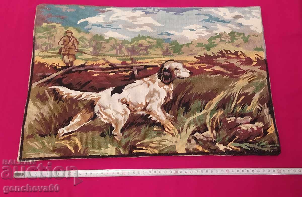Livrarea Goblen ,,Motiv de vânătoare" 34/50cm