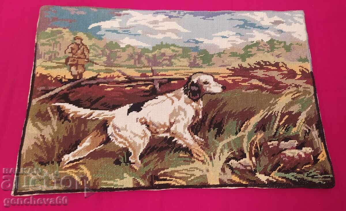 Goblen ,,Motiv de vânătoare" 34/50cm - 6