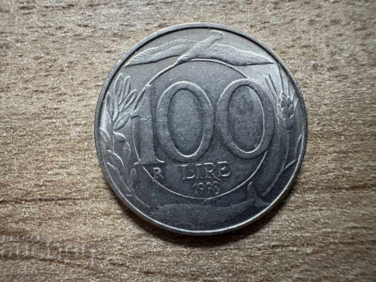 Italy - 100 Lire (1998)