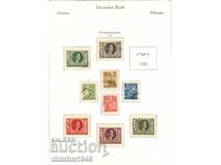 Germany "Reich" 1943 - №844/49,850/53 with print