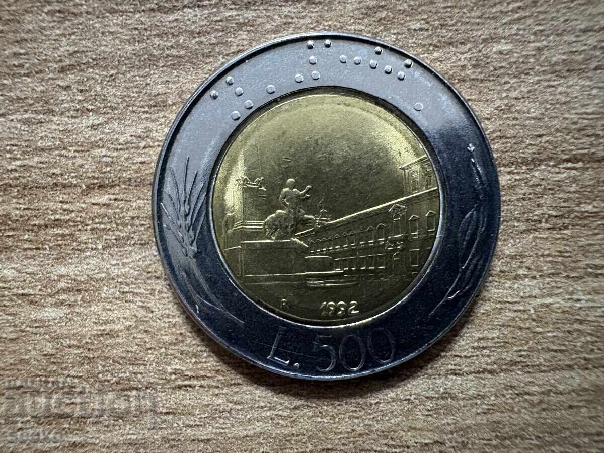 Italia - 500 lire (1992) Italia - 500 lire (1992)
