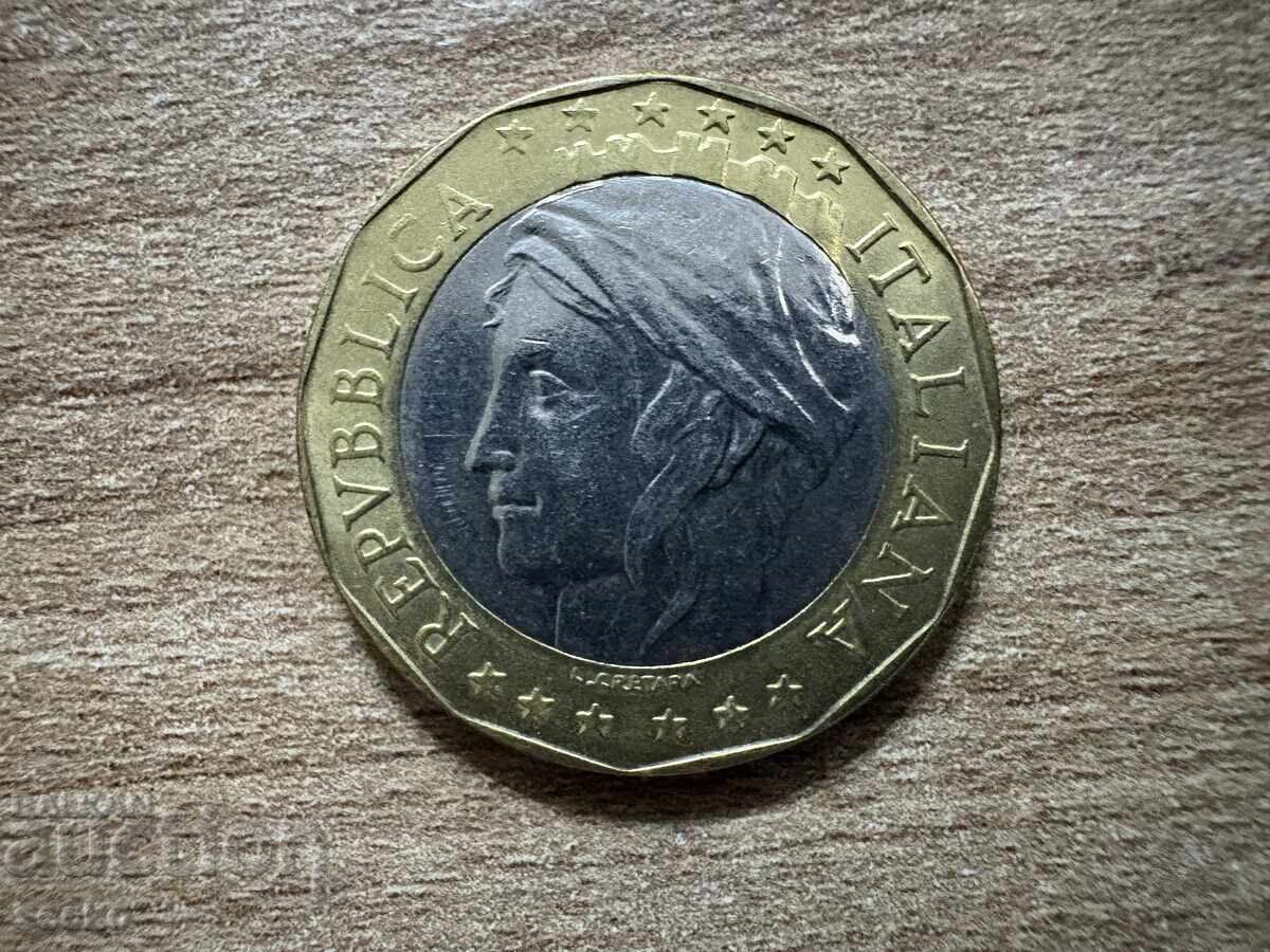 Italy - 1000 Lire (1997) - Map of a United Germany with price 1.75 BGN | € 0.89 Italy - 1000 Lire (1997) - Map of a United Germany with price 1.75 BGN | € 0.89