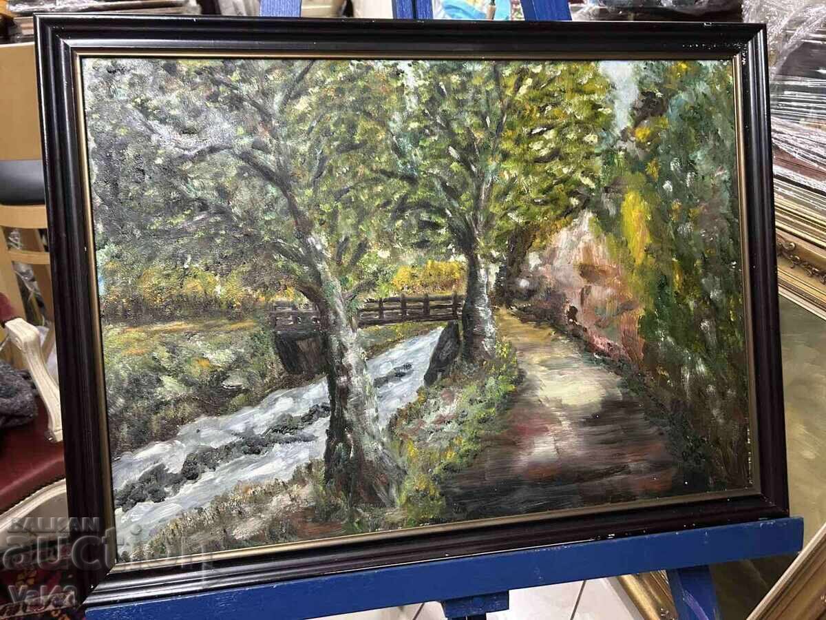 Auction  Mountain path near the river