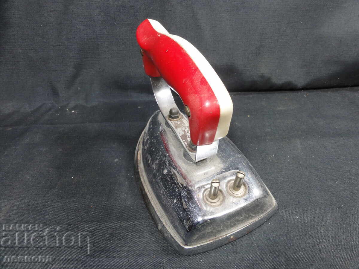 Old Retro Electric Iron LA TERMOZETA - 5 Old Retro Electric Iron LA TERMOZETA - 5