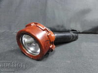 BZTs STAR RETRO SOCIALIST USSR BAKELITE FLASHLIGHT PROJECTOR