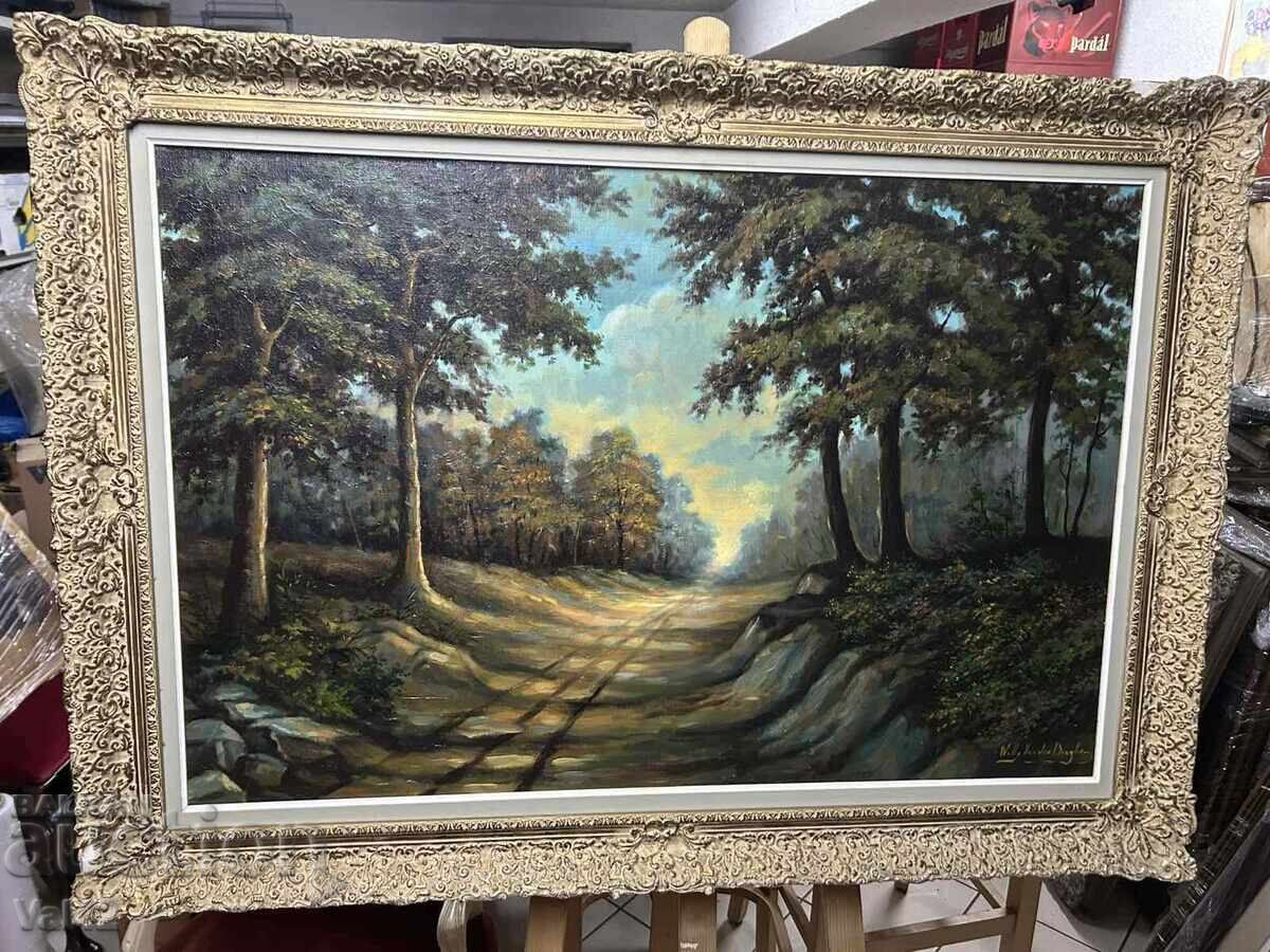 Auction  Forest Path in the Golden Hour