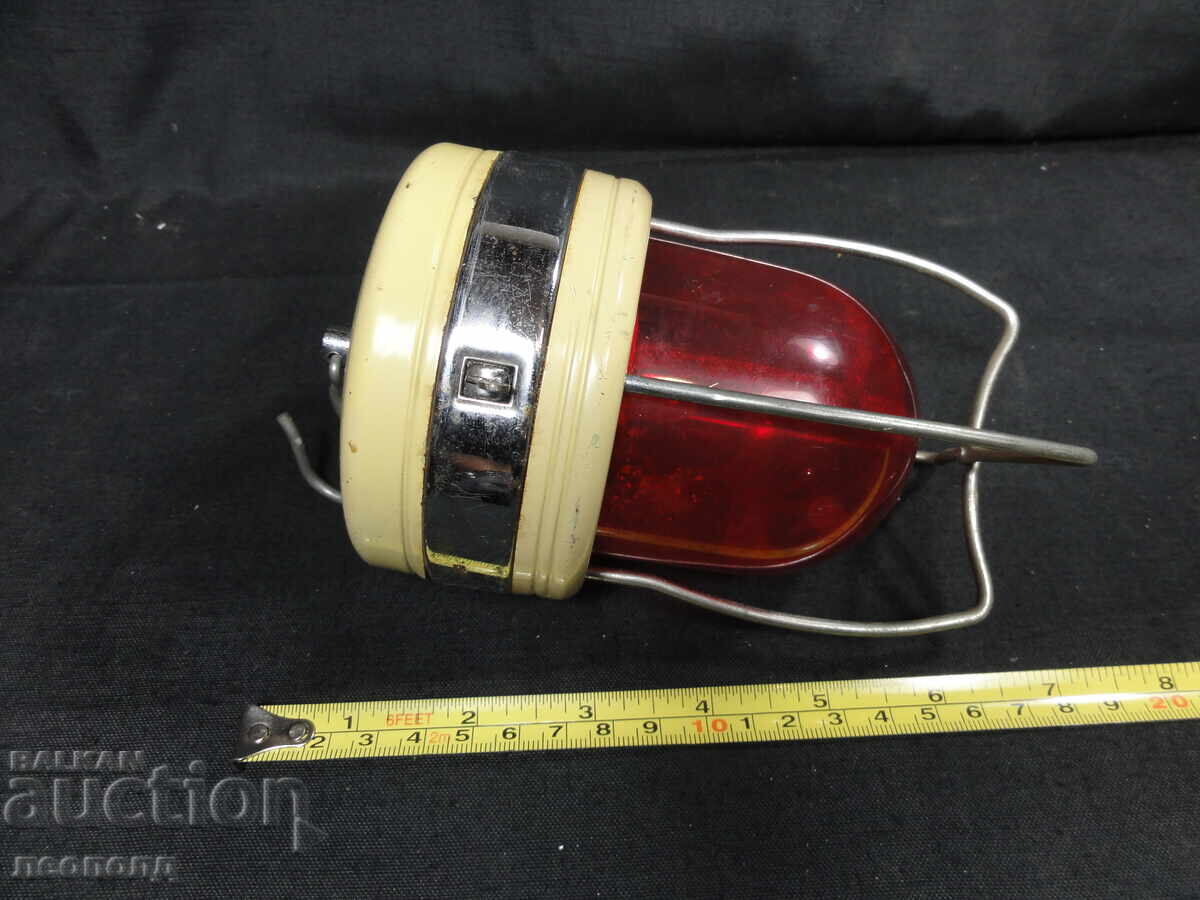 Old Retro Emergency Red Lamp NATIONAL - 6