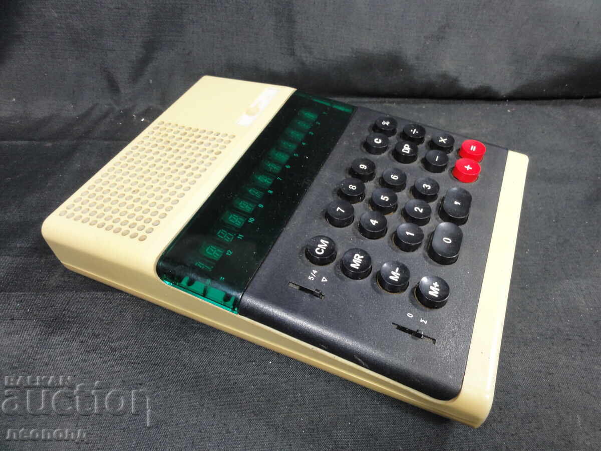 Auction  BZTC STAR RETRO SOCIALIST NRB ELECTRIC CALCULATOR ELKA 51