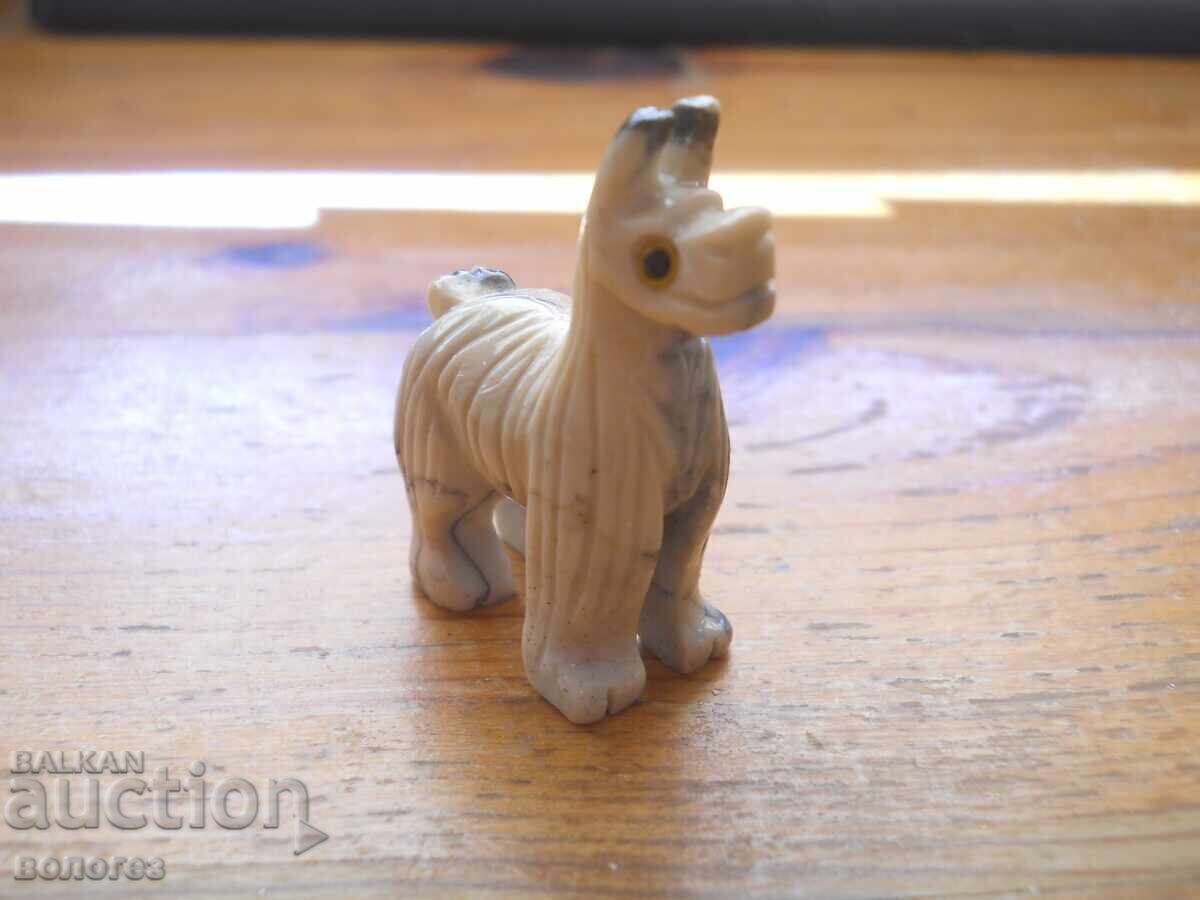 Лама от полускъпоценен камък стеатит - Перу с цена 15.00 лв. | € 7.67