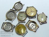 Lot of Soviet Start/Victory wristwatches, for parts