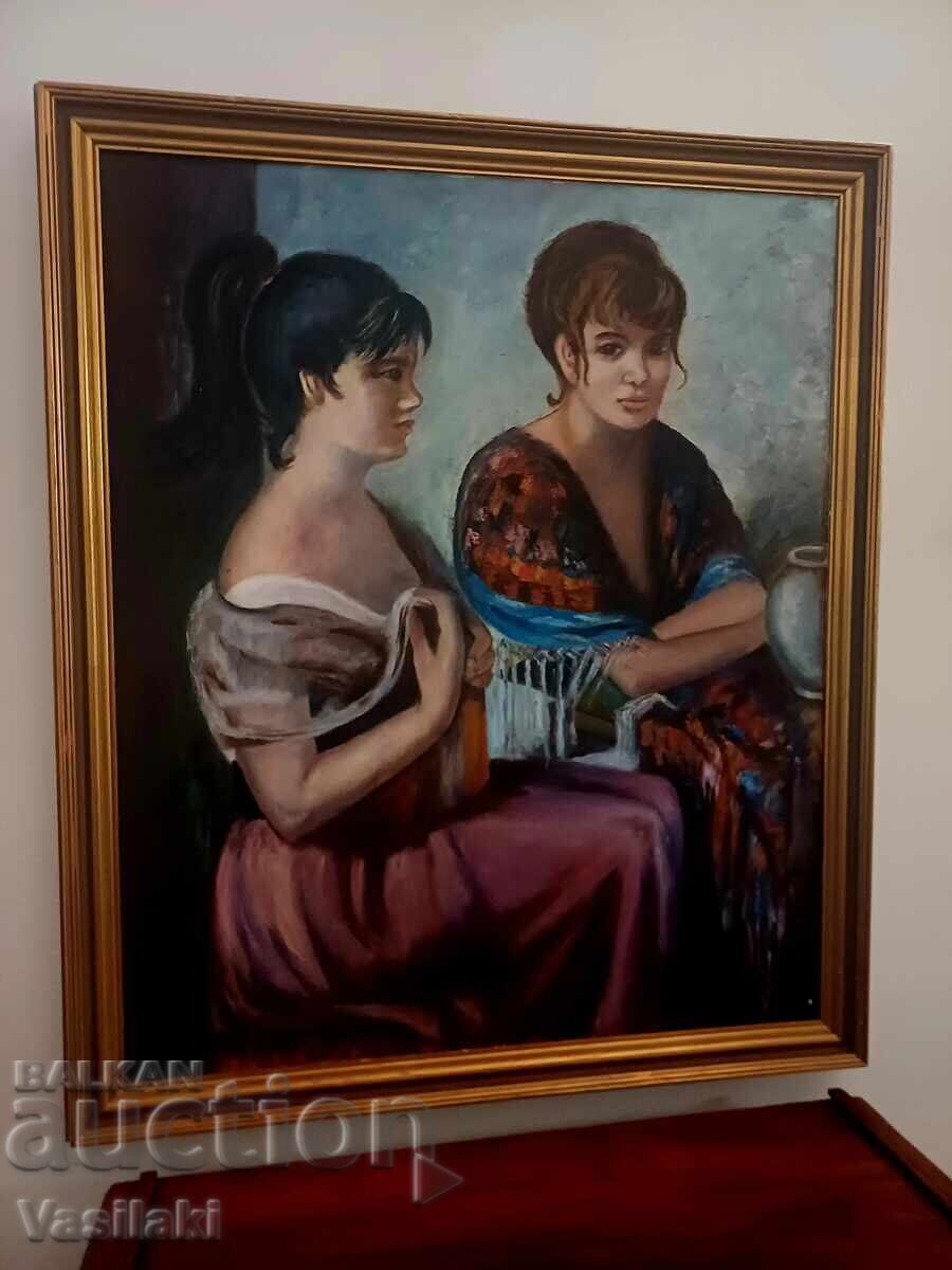 Auction  Beautiful oil painting on canvas