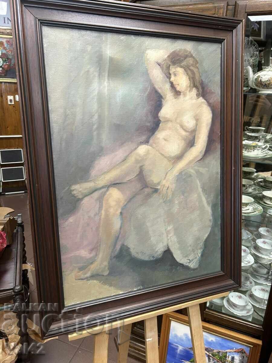 Delivery of Female nude in pastel tones