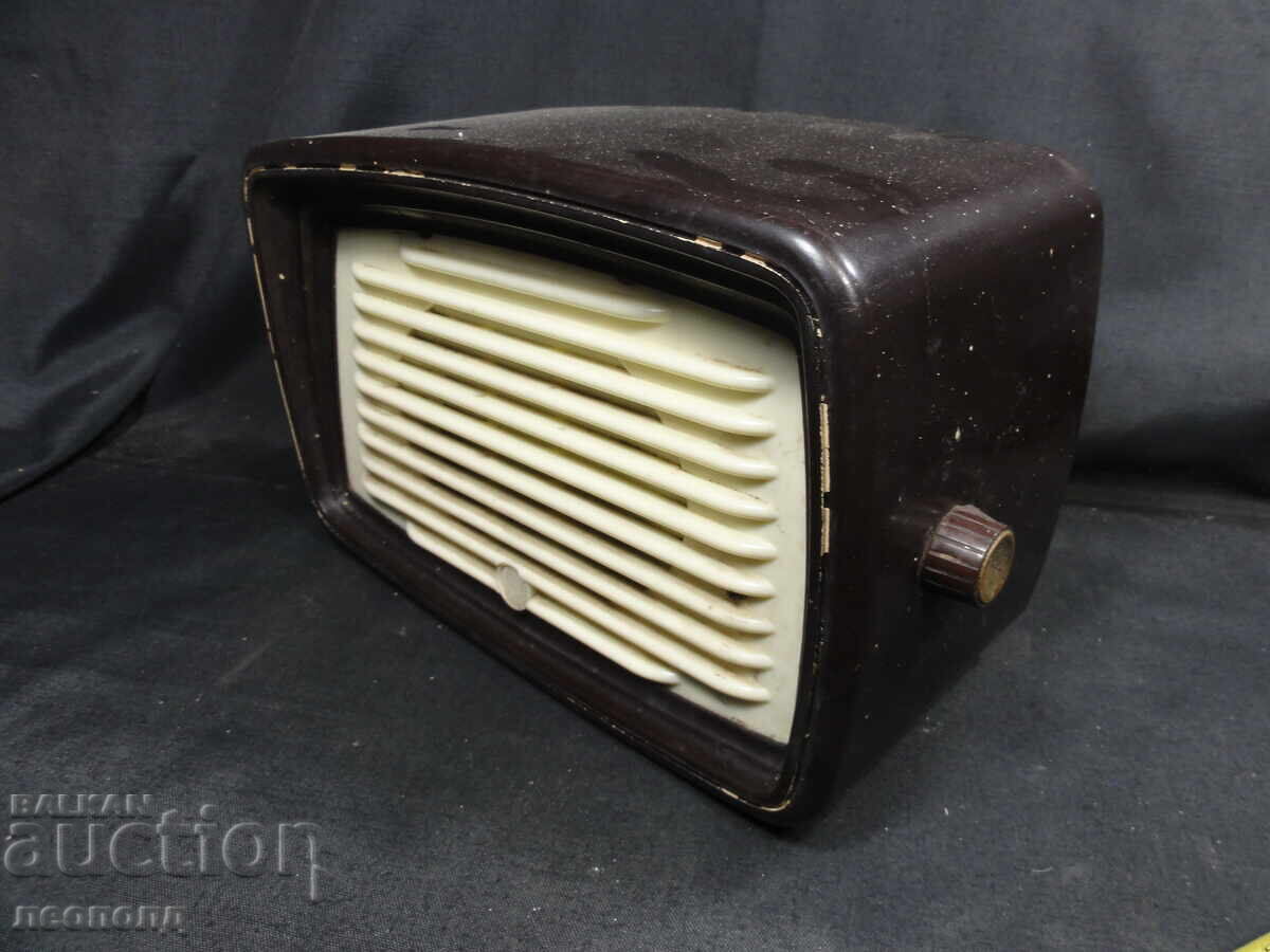 Old Retro Social Republic of Bulgaria Bakelite Radio ELPROM with price 11.00 BGN | € 5.62