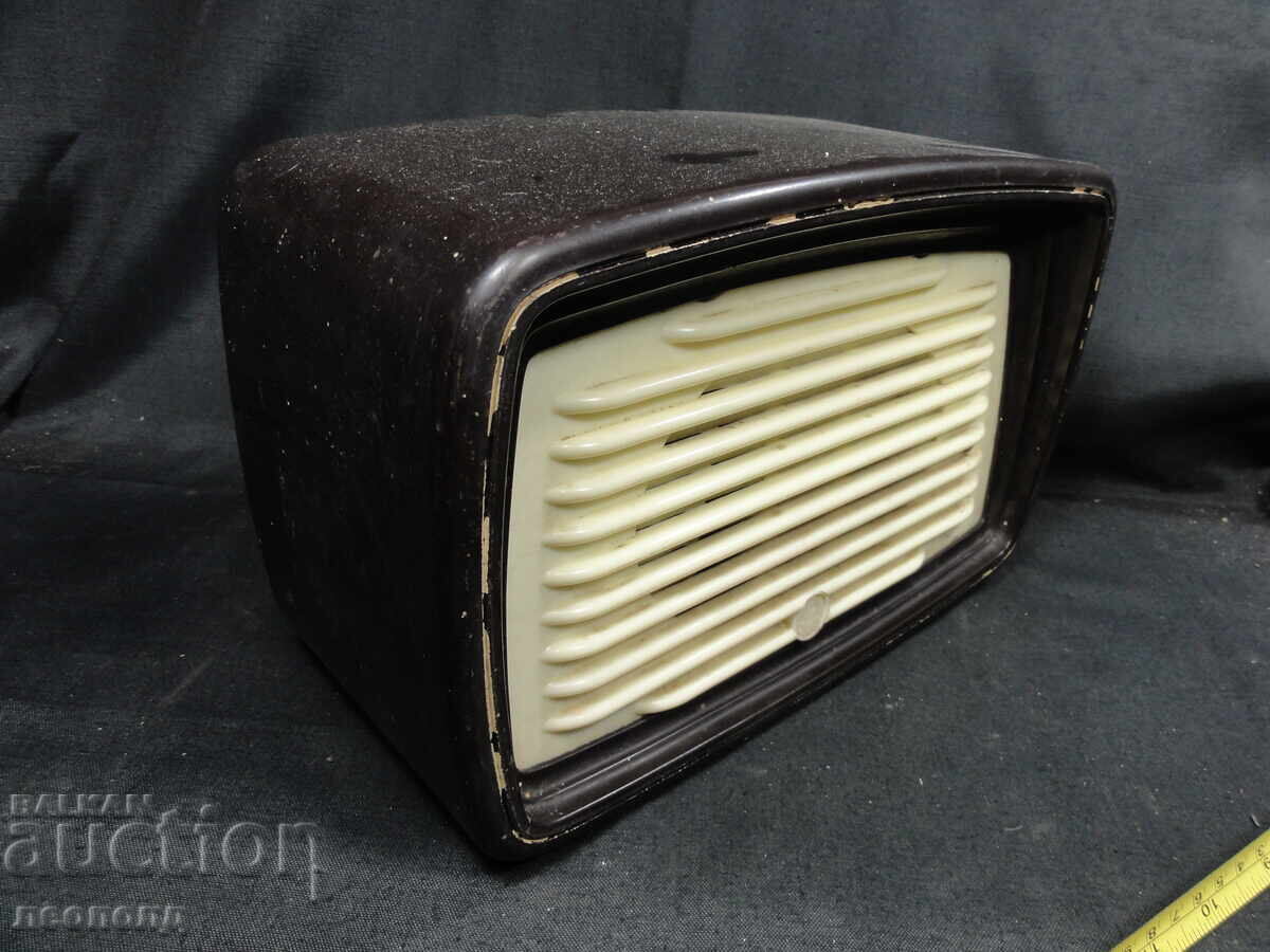 Auction  Old Retro Social Republic of Bulgaria Bakelite Radio ELPROM