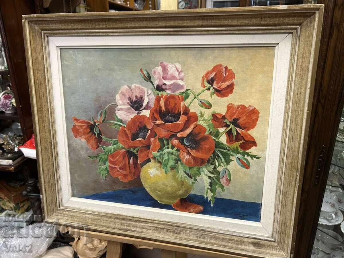 Delivery of Poppy Bouquet, 1970