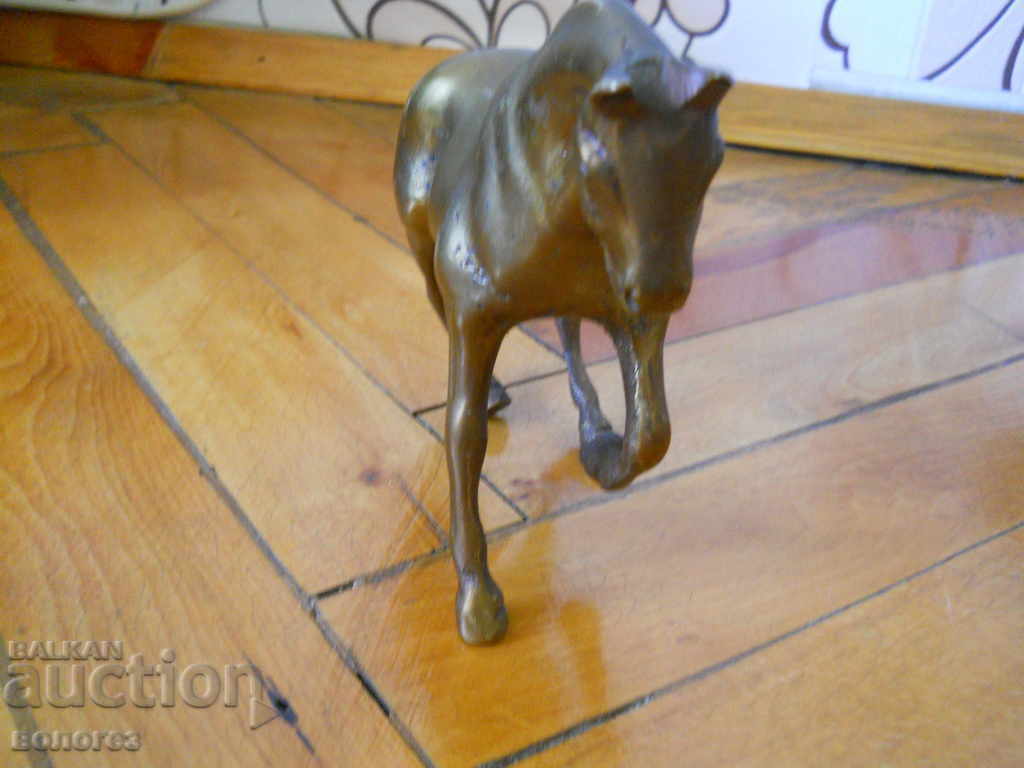 Бронзова статуетка  - кон - 5