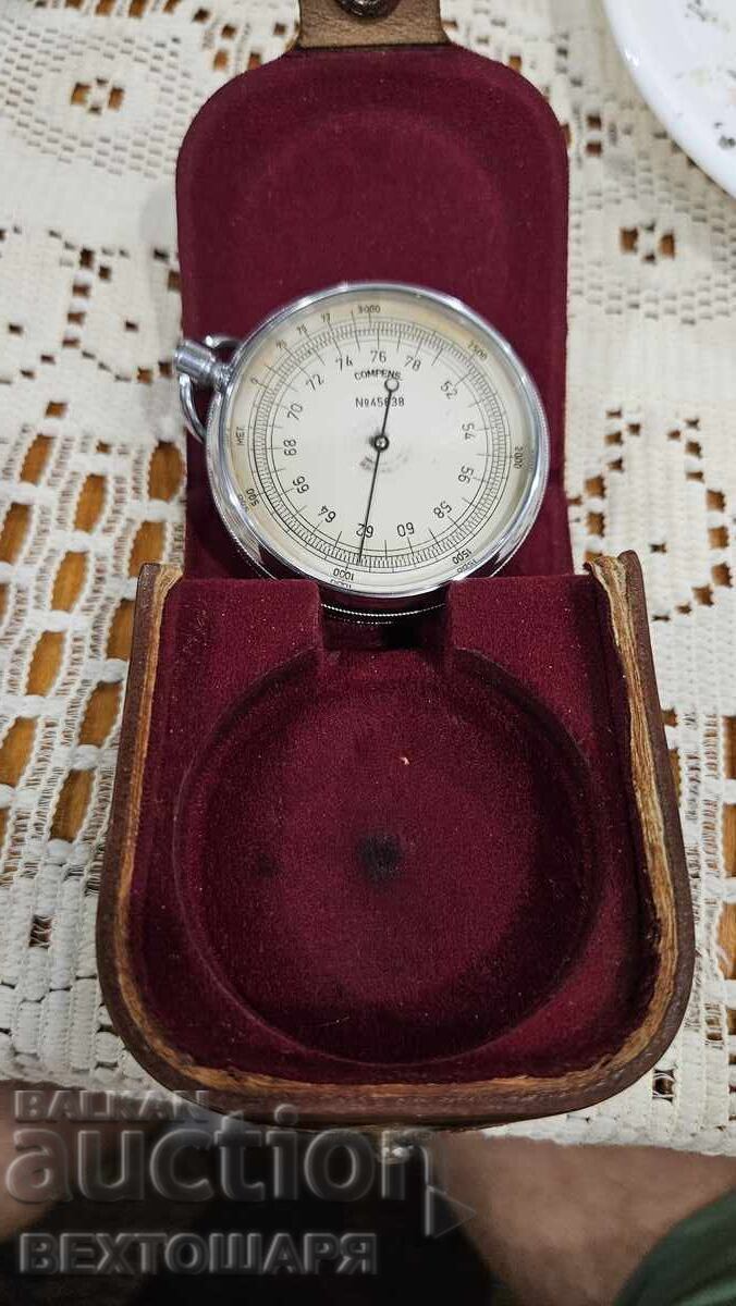 Licitație Barometru de buzunar vechi