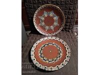 Ceramic Plates. 2 pieces