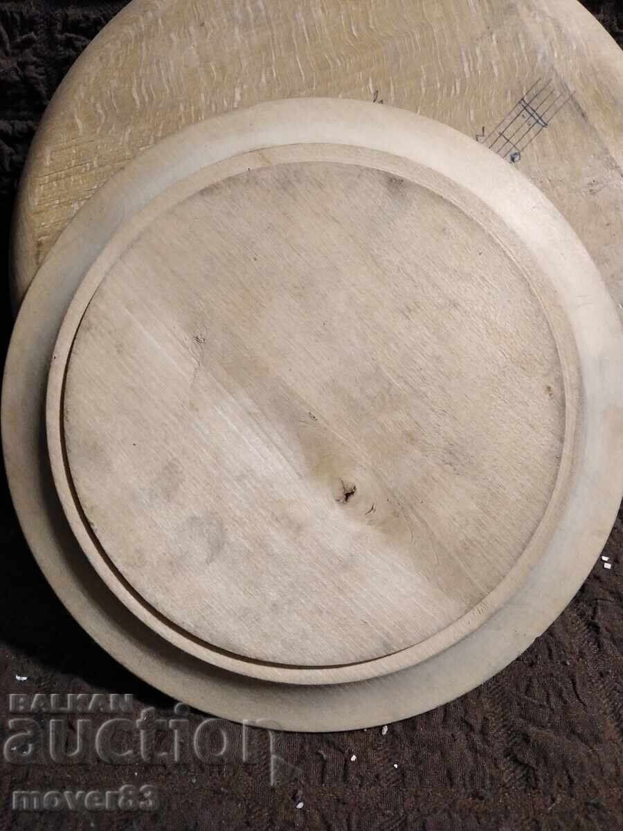 Πιάτα/Δίσκοι. Ξύλο. 3 τεμάχια - 5