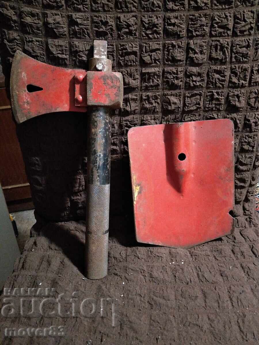 Auction  Tools. Firefighting. Axe/Shovel. Set