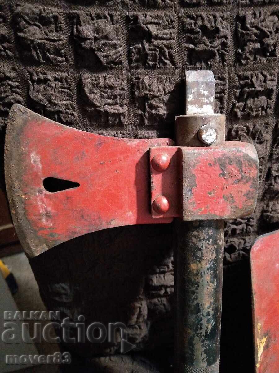 Delivery of Tools. Firefighting. Axe/Shovel. Set