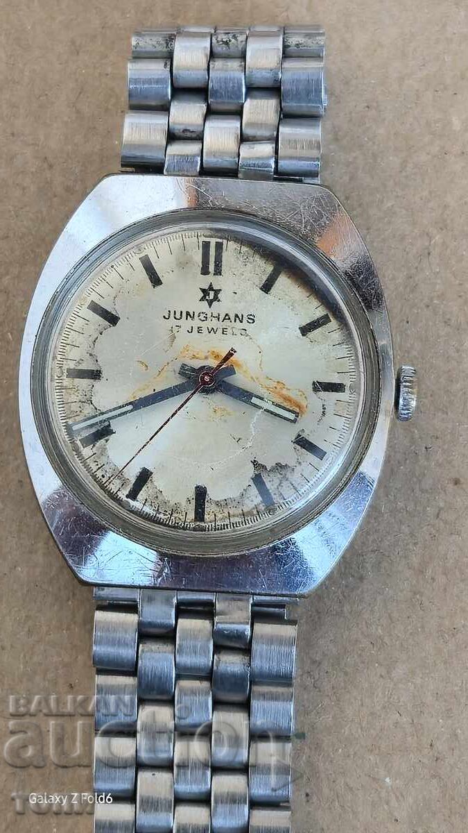 JUNGHANS GERMANY MADE ROW DOES NOT WORK BZC !!!! with price 2.50 BGN | € 1.28 JUNGHANS GERMANY MADE ROW DOES NOT WORK BZC !!!! with price 2.50 BGN | € 1.28