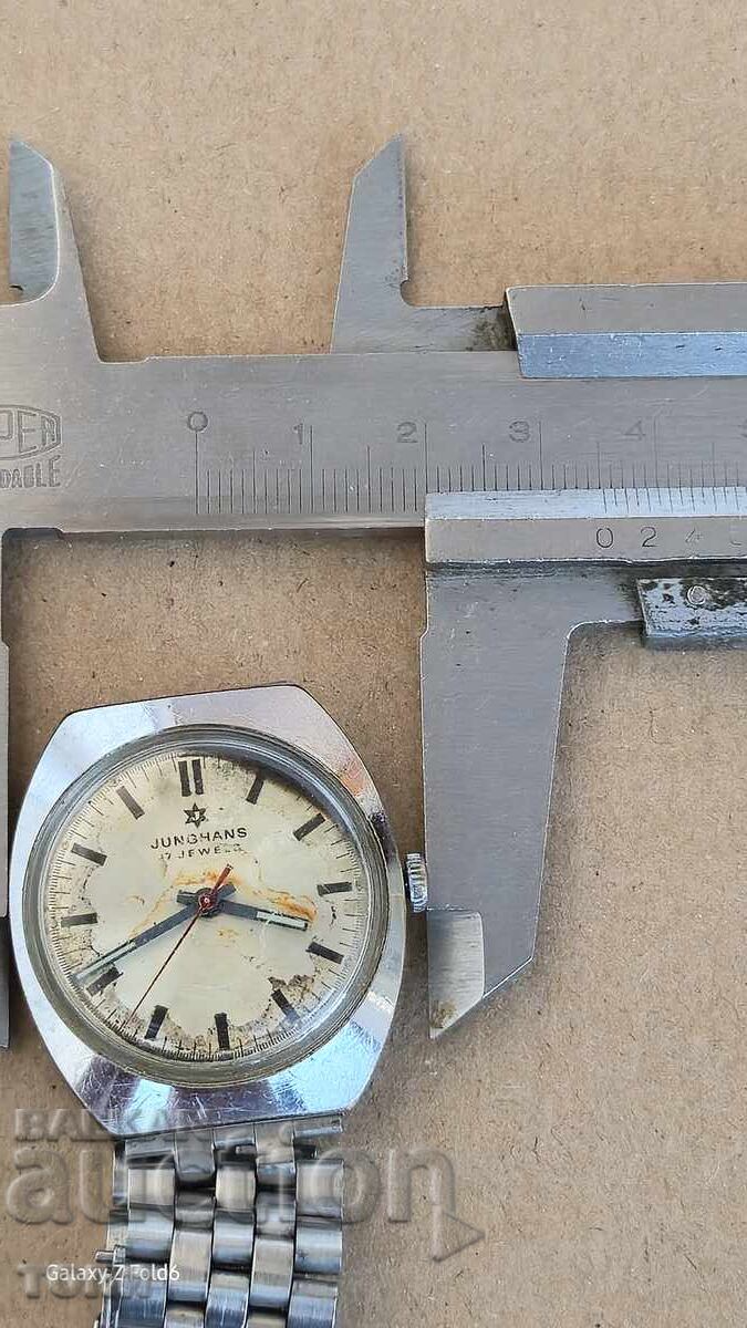 JUNGHANS GERMANY MADE ROW DOES NOT WORK BZC !!!! - 6 JUNGHANS GERMANY MADE ROW DOES NOT WORK BZC !!!! - 6