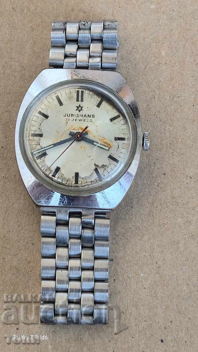 JUNGHANS GERMANY MADE ROW DOES NOT WORK BZC !!!! JUNGHANS GERMANY MADE ROW DOES NOT WORK BZC !!!!