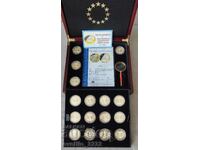 Silver Medals 16 pcs European Union