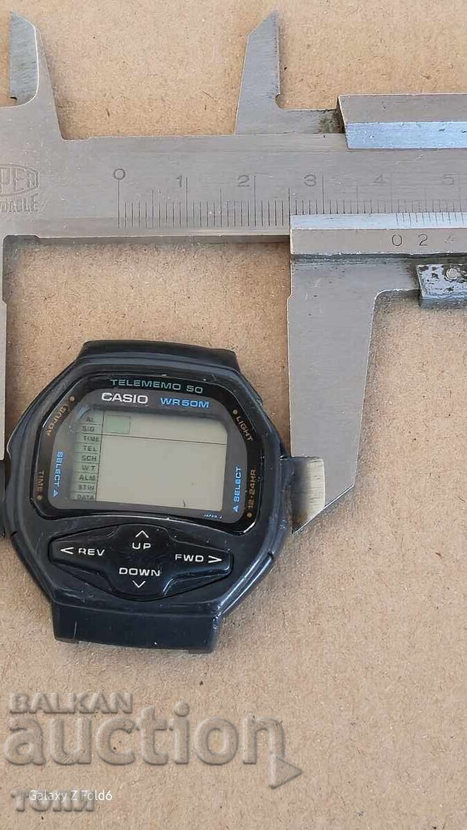 CASIO LED QUARTZ JAPAN RARE, UNKNOWN IF WORKING, NO BATTERY! - 7