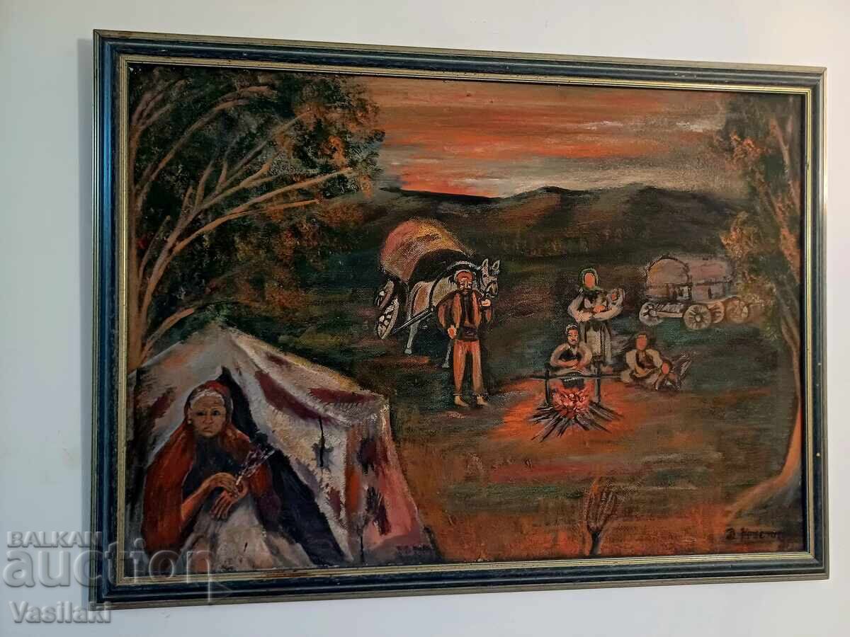 Δημοπρασία Μεγάλος πίνακας του Ντιμίταρ Κράστεφ