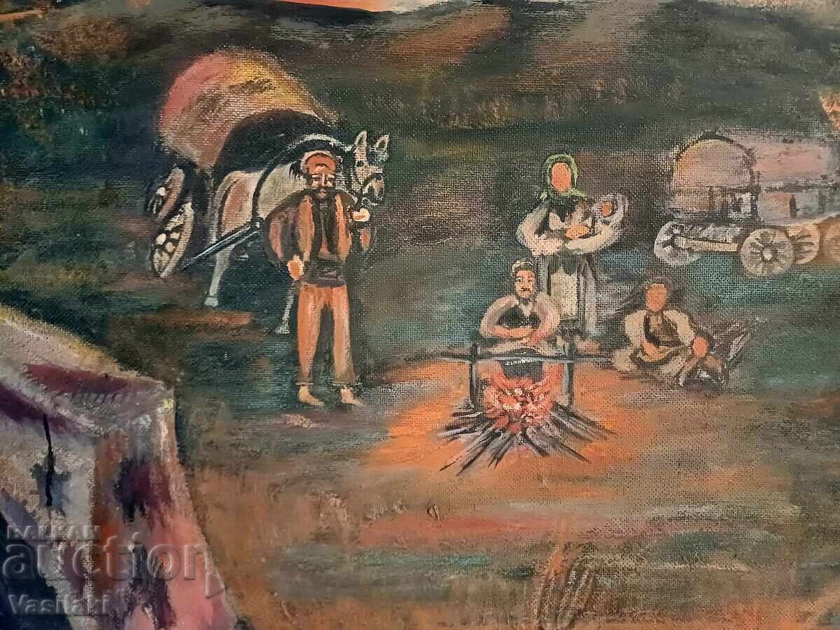 Παράδοση Μεγάλος πίνακας του Ντιμίταρ Κράστεφ