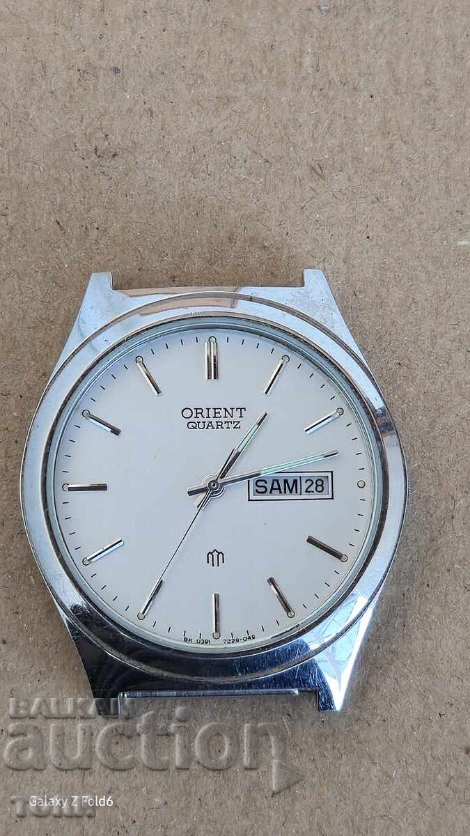 RARE ORIENT QUARTZ JAPAN WORKS WITHOUT WARRANTY BZC !!!! RARE ORIENT QUARTZ JAPAN WORKS WITHOUT WARRANTY BZC !!!!