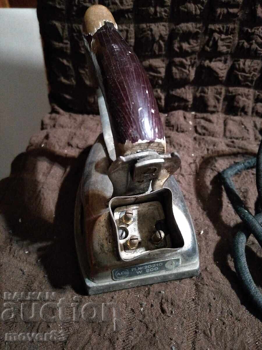 Old iron "AEG" with price 1.99 BGN | € 1.02 Old iron "AEG" with price 1.99 BGN | € 1.02