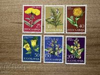 Iugoslavia - Floră locală (1965) MNH