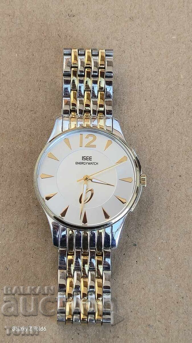 ISEE ENERGY WATCH QUARTZ RARE WORKS WITHOUT WARRANTY BZC!!! with price 18.00 BGN | € 9.20 ISEE ENERGY WATCH QUARTZ RARE WORKS WITHOUT WARRANTY BZC!!! with price 18.00 BGN | € 9.20
