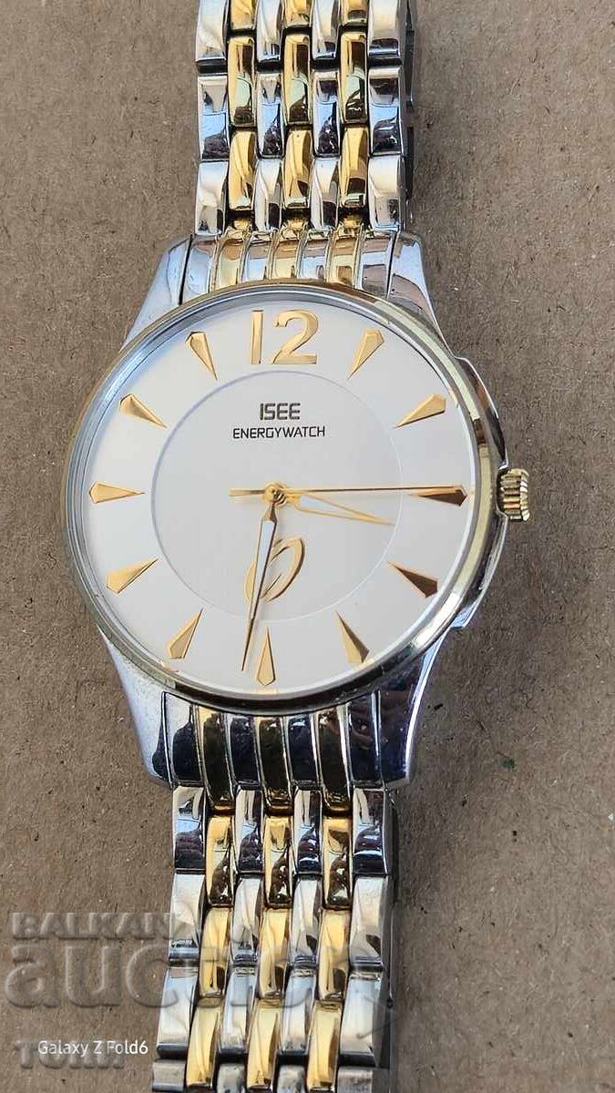 Auction ISEE ENERGY WATCH QUARTZ RARE WORKS WITHOUT WARRANTY BZC!!! Auction ISEE ENERGY WATCH QUARTZ RARE WORKS WITHOUT WARRANTY BZC!!!