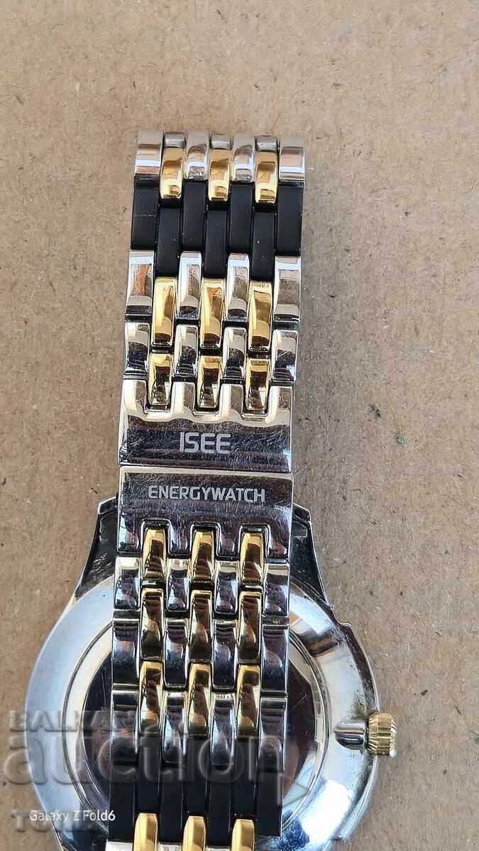 ISEE ENERGY WATCH QUARTZ RARE WORKS WITHOUT WARRANTY BZC!!! - 5 ISEE ENERGY WATCH QUARTZ RARE WORKS WITHOUT WARRANTY BZC!!! - 5
