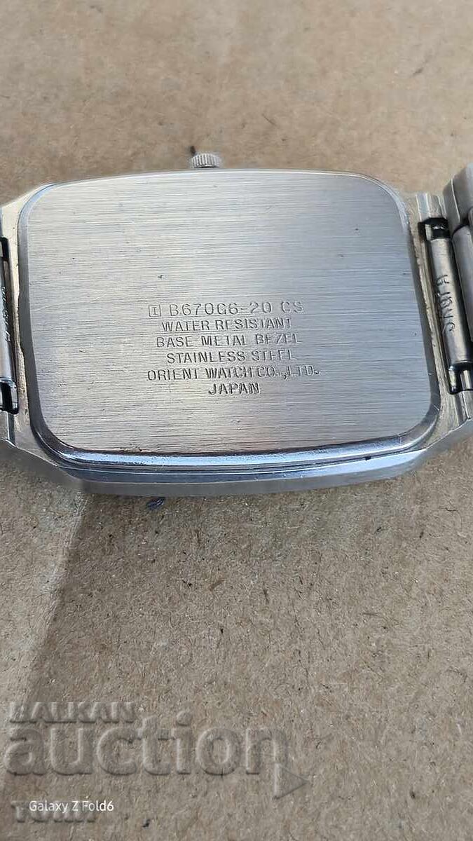 RARE ORIENT QUARTZ JAPAN WORKS WITHOUT WARRANTY BZC !!!! - 5