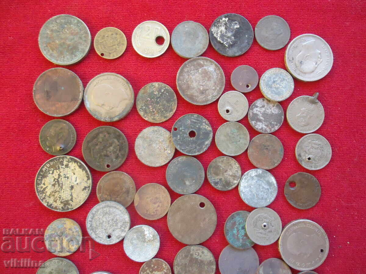 Pierced and Damaged Coins - 5 Pierced and Damaged Coins - 5