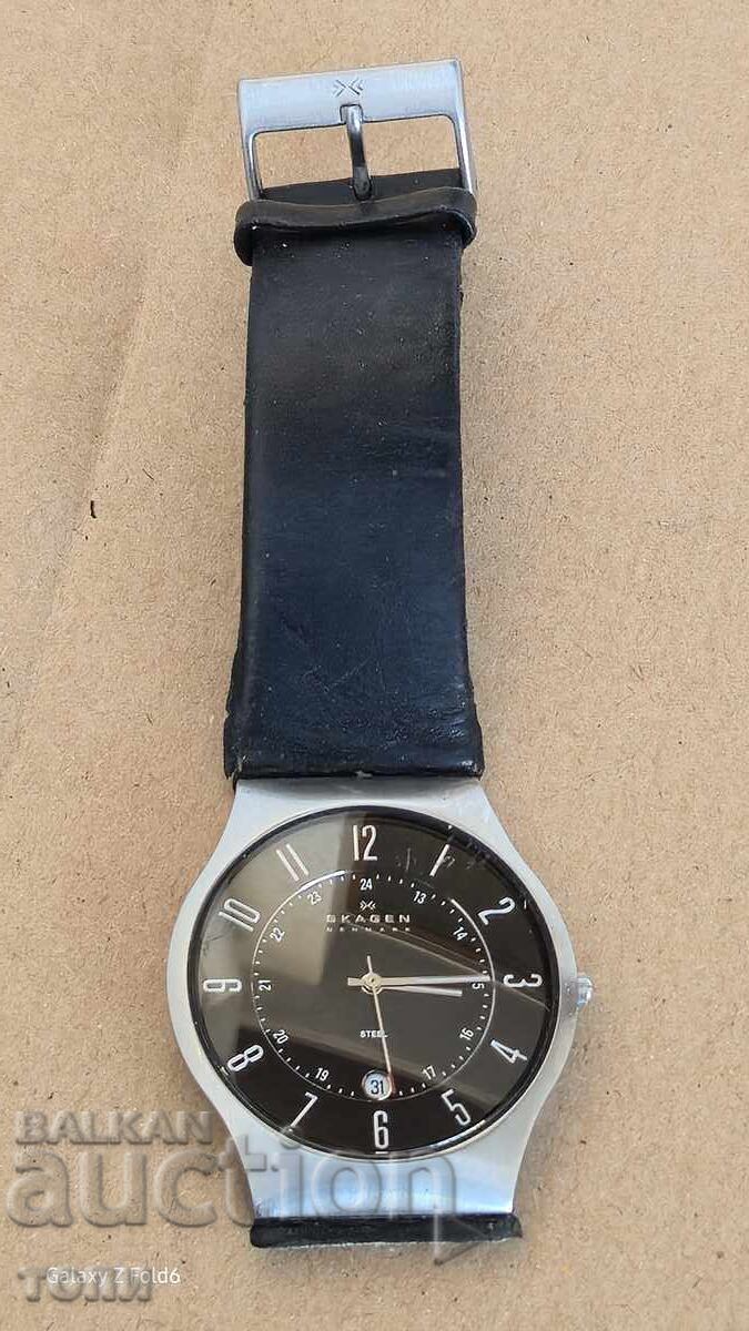 SKAGEN DENMARK QUARTZ ΣΠΑΝΙΟ ΛΕΙΤΟΥΡΓΕΙ ΧΩΡΙΣ ΕΓΓΥΗΣΗ ΒΖΤ!!!! με τιμή 9.50 BGN | € 4.86